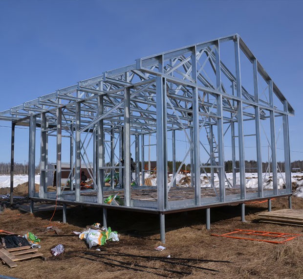 Расчёт стоимости свайного фундамента в Наволоках