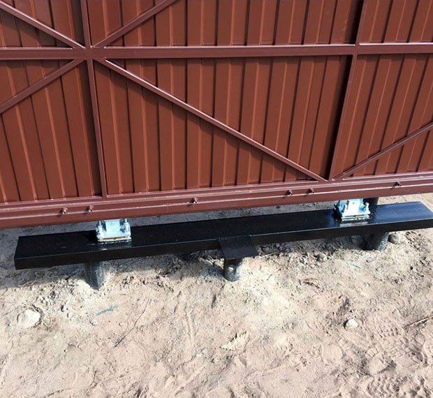 Винтовые сваи под откатные ворота и калитки в Наволоках